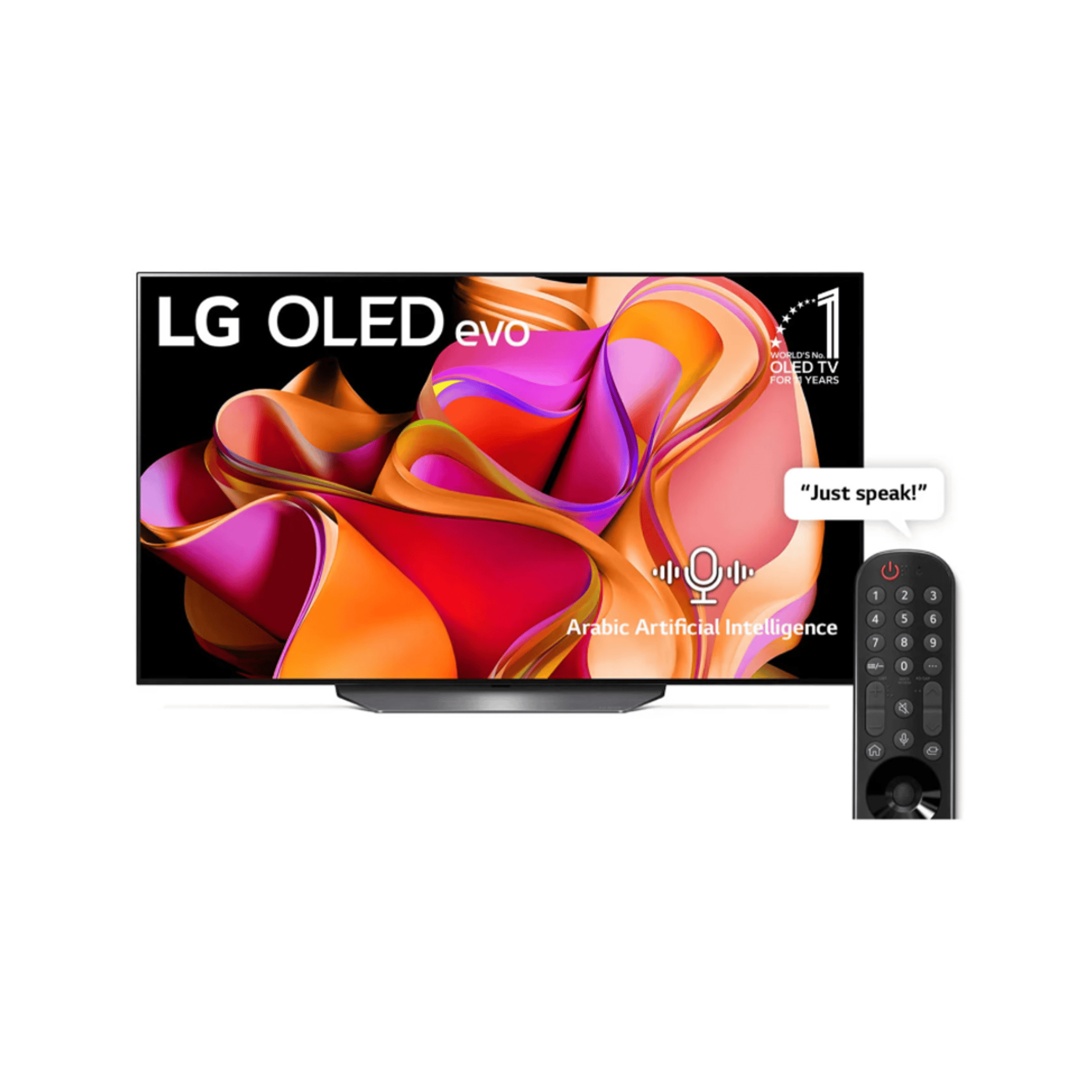 LG 55 Inch Smart OLED evo 4K UHD TV with Magic Remote - OLED55CS3VA