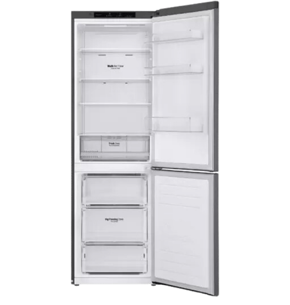 LG Refrigerator Bottom Freezer 341L 12 Feet Inverter Platinum Silver GW-B479NLLM