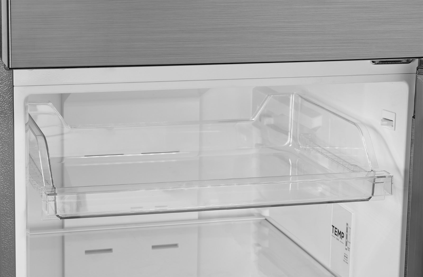 Midea No Frost Refrigerator, 411 Liters, Stainless Steel - DRT580MTN46