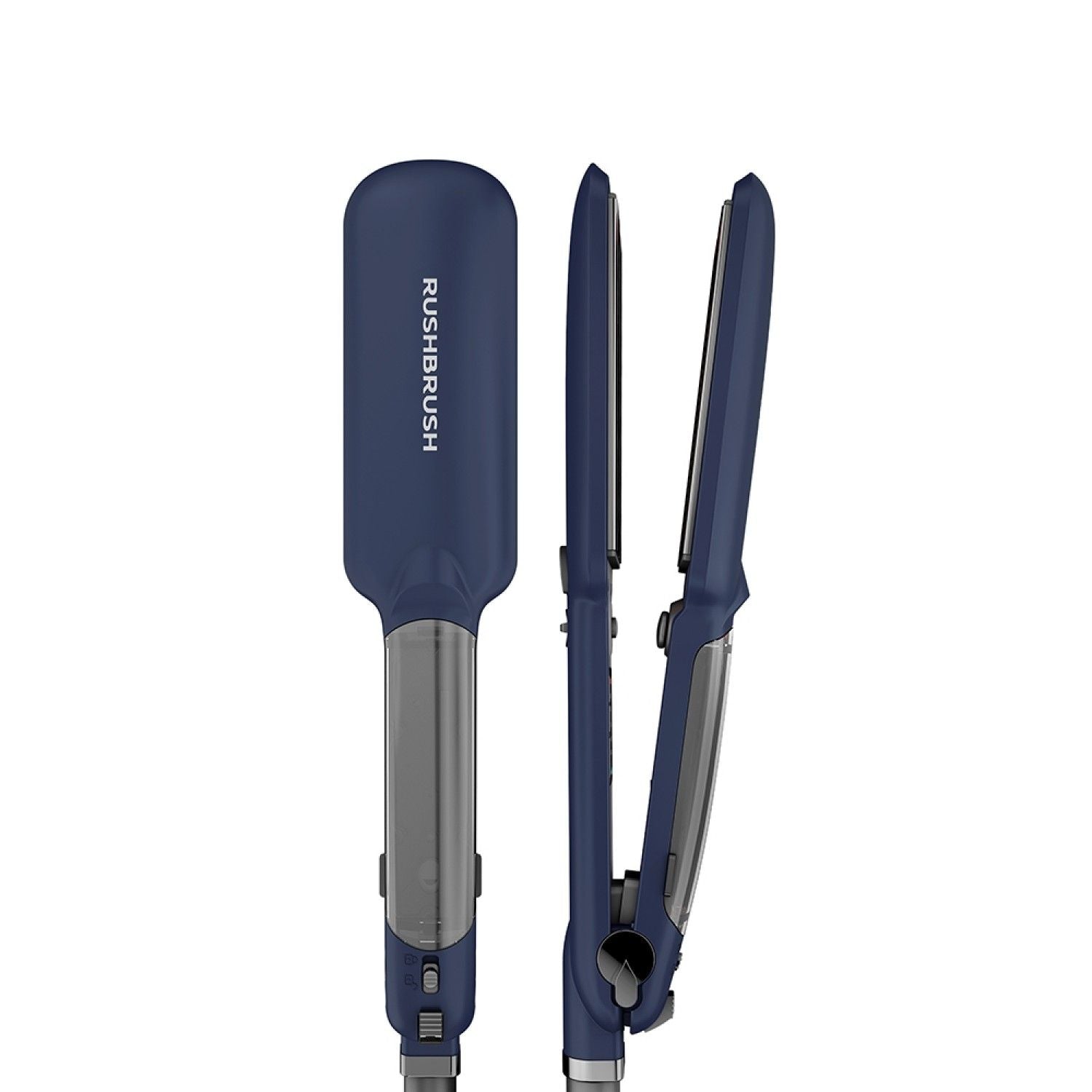 Rush Brush Hair Straightener, Navy- X6