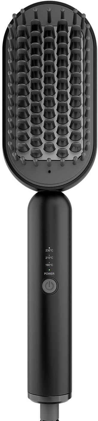 مشط Rush Brush S3 Tourmaline مع تقنية أيون -أسود سوداء