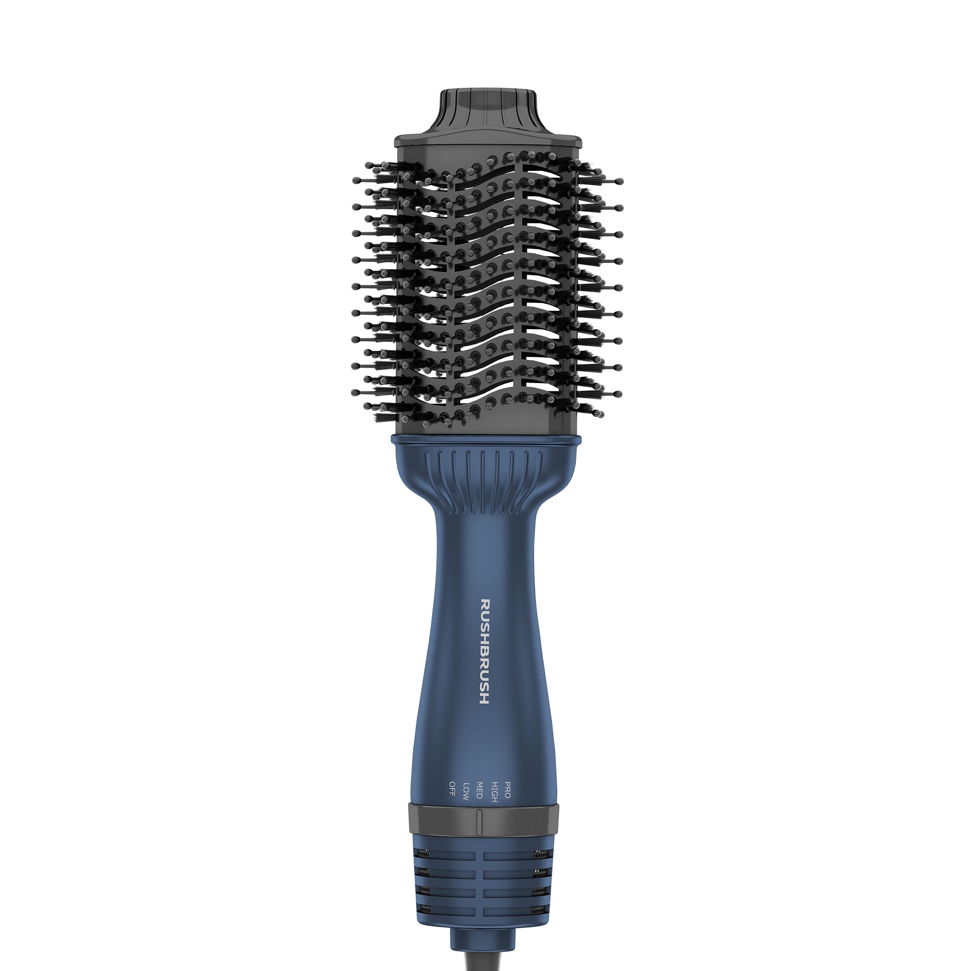 Rush Brush V3 Pro Hair Straightener- Navy Blue