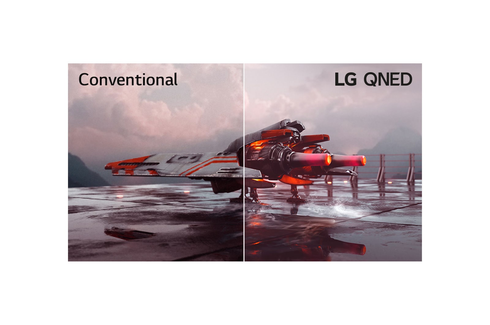 LG 55 Inch 4K UHD Smart LED TV with Built-in Receiver - 55QNED7S6QA