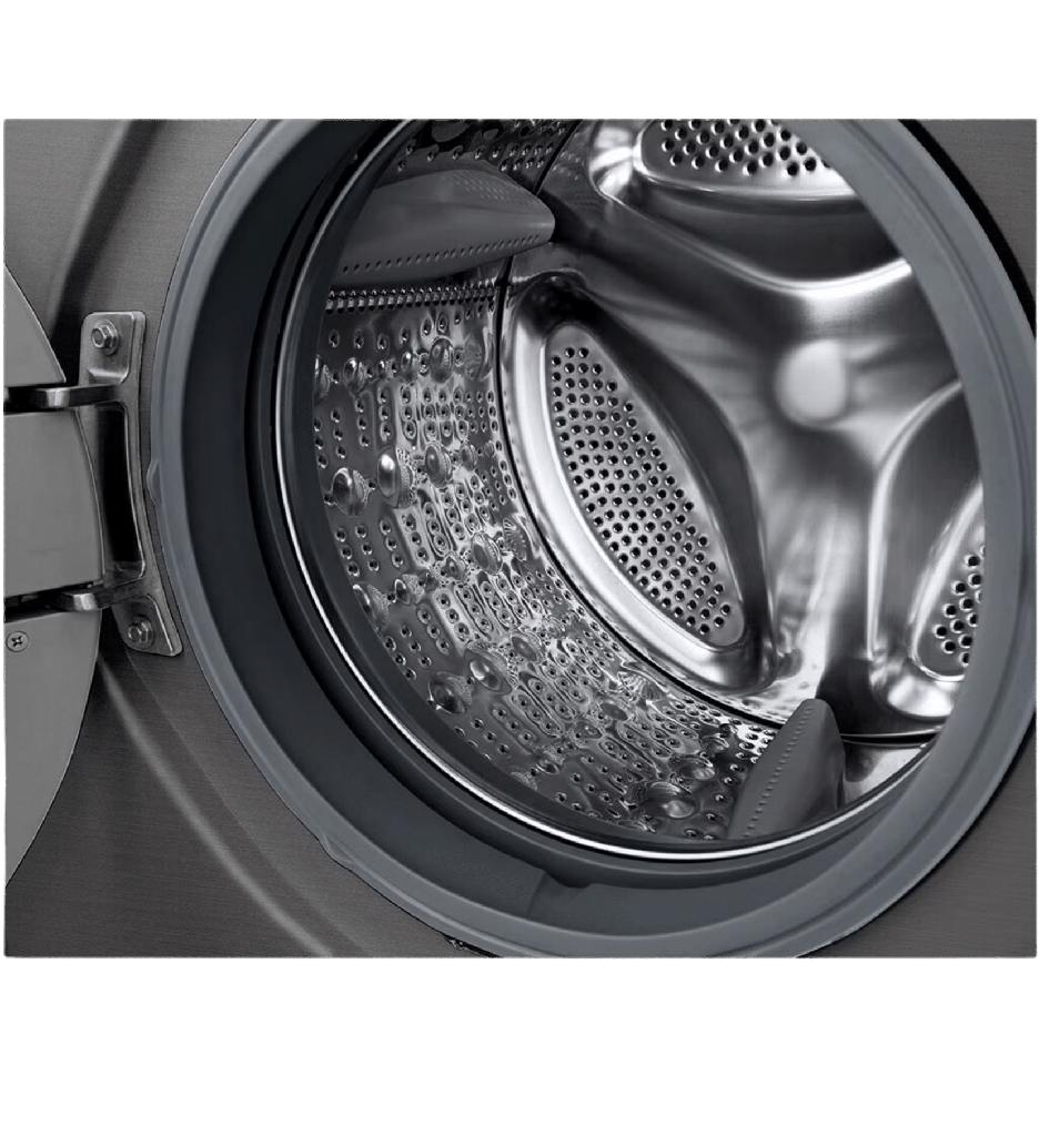 LG Washing Machine 8 Kg Dryer 5 Kg Silver chrome Door F4J3TMG5P