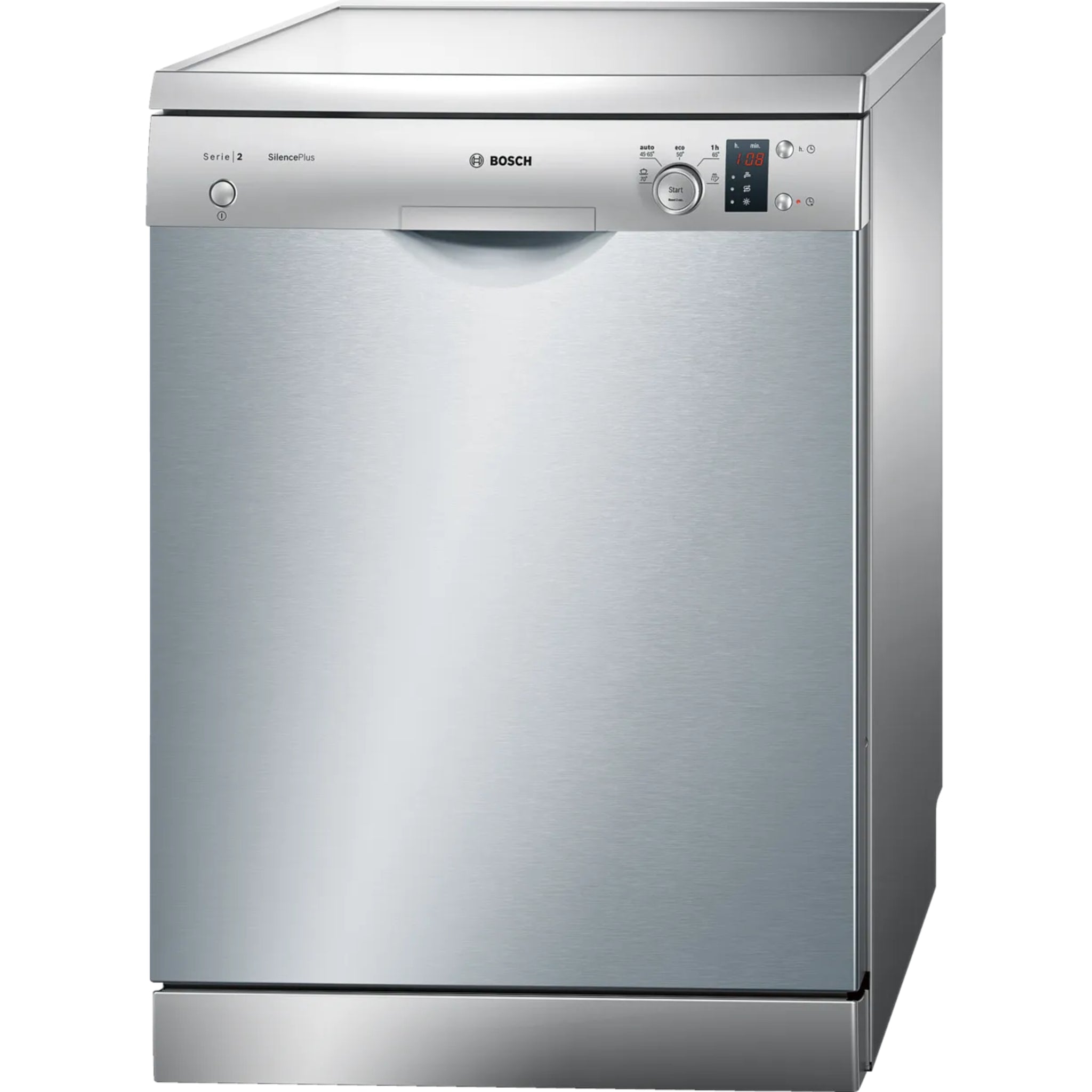 Bosch Series 2, SMS25AI00V free-standing dishwasher 60 cm Brushed steel anti-fingerprint
