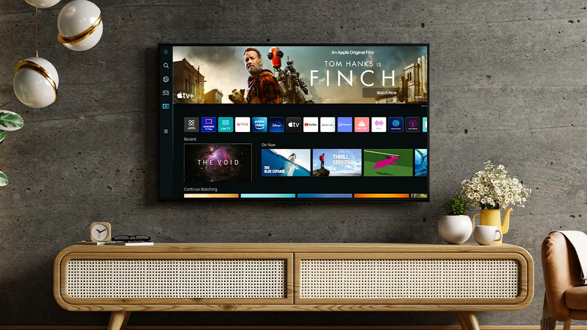 تلفزيون سامسونج الذكي 65 بوصة QLED، دقة 4K UHD، رسيفر داخلي - 65Q60D