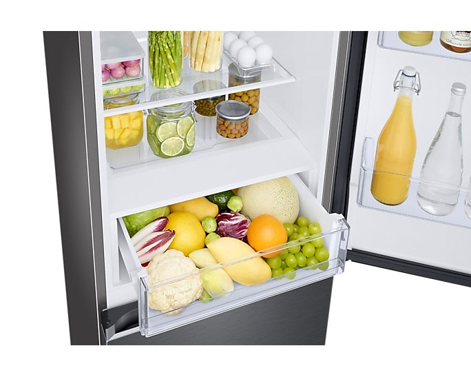 Samsung No Frost Refrigerator, 344 Liters, Black - RB34T672FB1-MR