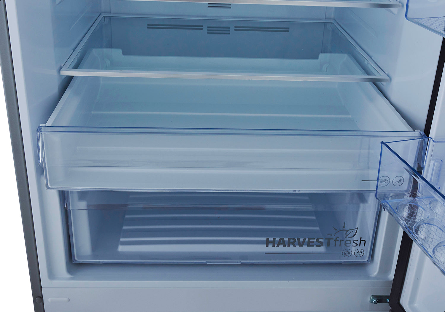 Beko No-Frost Inverter Refrigerator, 501 Liters, Black Glass - RCNE560E35ZGB