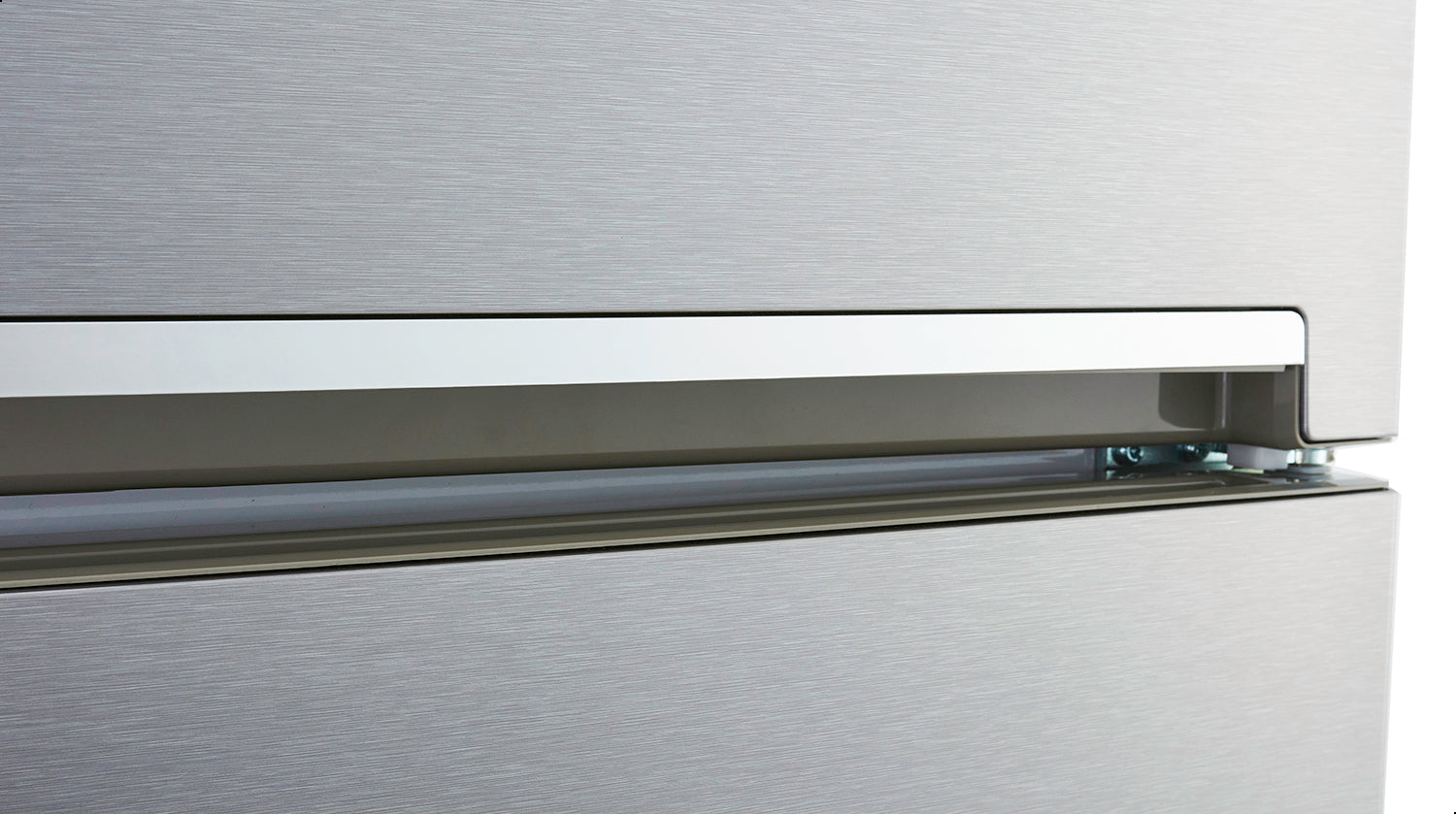 Beko No-Frost Refrigerator, 314 Liters, Stainless Steel - RDNE340K02XB