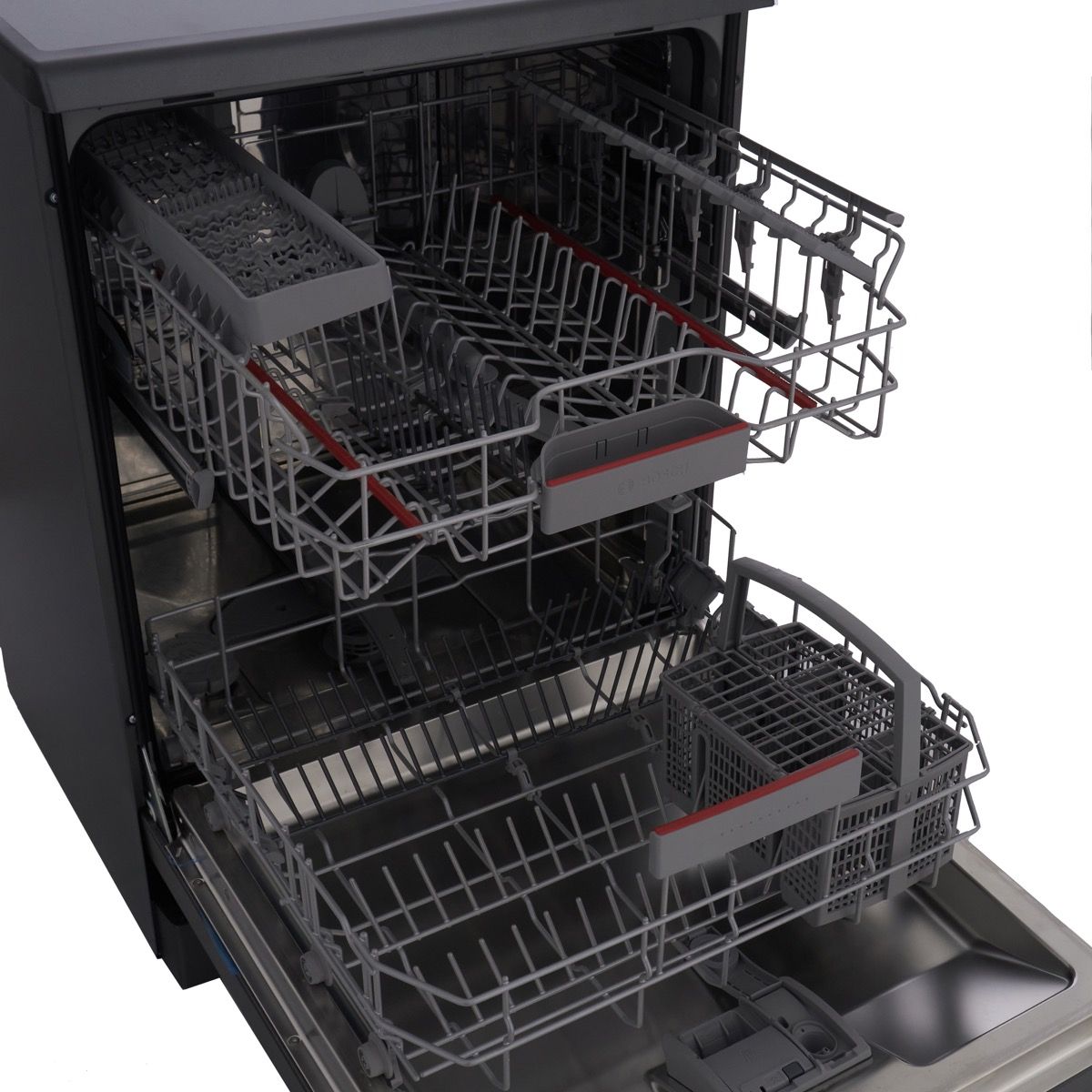 Bosch Series 4 Freestanding Dishwasher, 13 Persons, Dark Grey - SMS4IKC62T
