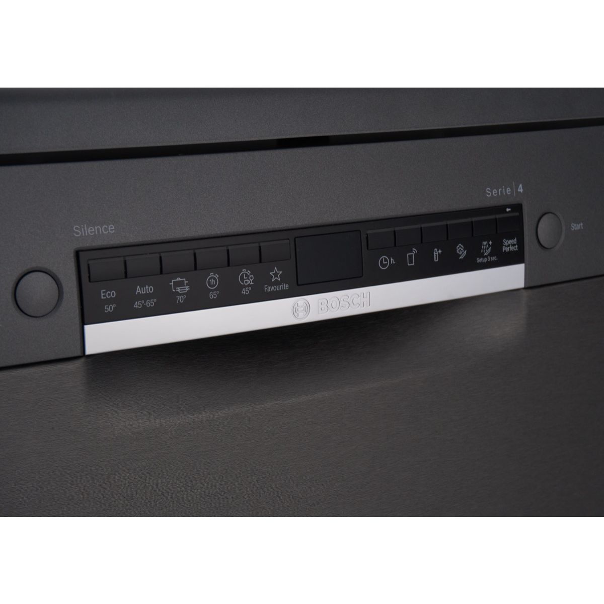 Bosch Series 4 Freestanding Dishwasher, 13 Persons, Dark Grey - SMS4IKC62T