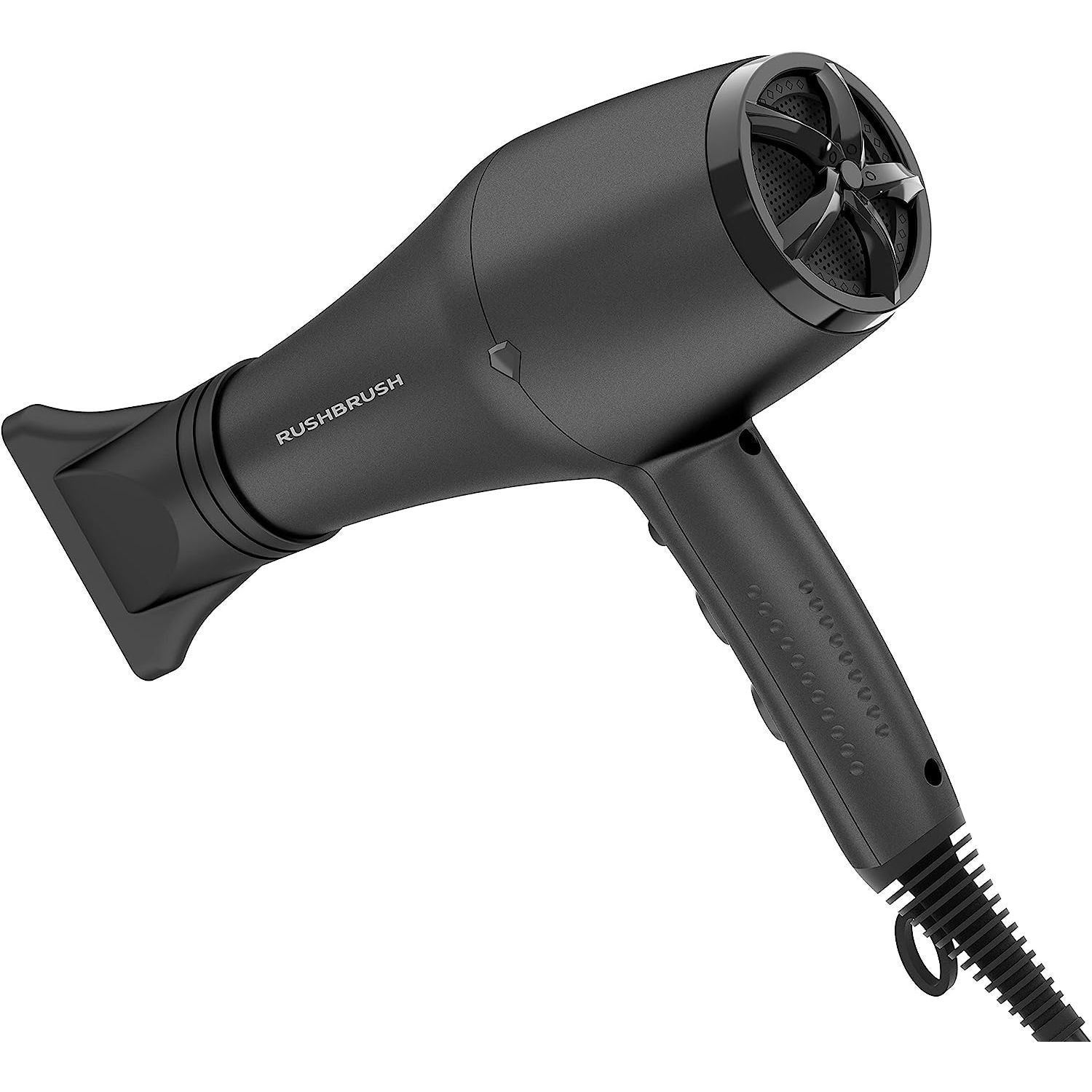 Rush Brush Hair Dryer, 3000 Watt, 3 Temperatures, Black - D3K