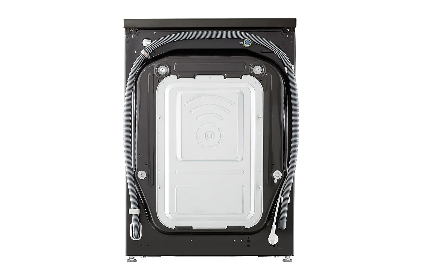 LG Front Load Automatic Washing Machine With Dryer, 9 KG with 5 KG Dryer, Black Steel- F4R5VGG2E