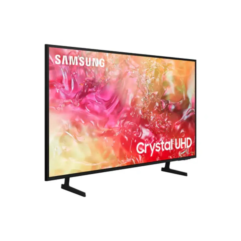 تلفزيون سامسونج الذكي 55 بوصة LED بدقة 4K UHD مع رسيفر داخلي - 55DU7000