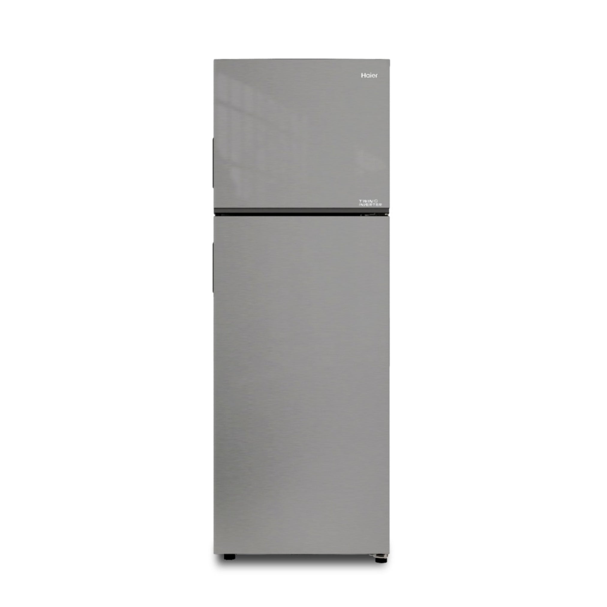 Haier No-Frost Refrigerator, 357 Liter, Inverter, Silver- HRF-380TMSM