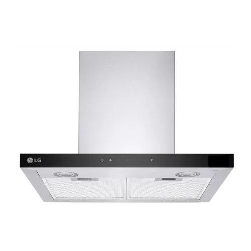 إل جي شفاط مطبخ بلت إن 60 سم 830 متر/ساعة زجاج أسود واستانلس HC7Z2425S