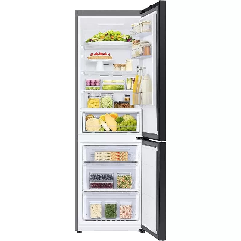 SAMSUNG Combined Refrigerator Bottom Freezer 344L Blue RB34A6B0E41/MR